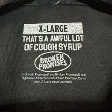 Load image into Gallery viewer, ALOCS X Broken Promises “That’s A Awful Lot Of Emotions” Skull Tee Size XL