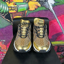 Load image into Gallery viewer, Versace Trigreca Sneaker Gold Marrone Size 11/44