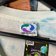 Load image into Gallery viewer, Vintage 90s The Cure Wish Tour 1992 Liquid Blue AOP Tee Size XL