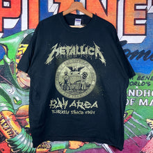 Load image into Gallery viewer, Metallica Bay Area “Thrash Since 1981” Tee Size XL