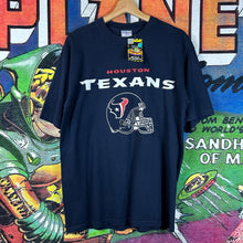 Load image into Gallery viewer, Vintage Y2K Houston Texans Team Logo Tee Size L