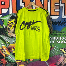 Load image into Gallery viewer, Y2K Coogi Leopard Print Neon Tee Size XL
