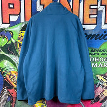 Load image into Gallery viewer, Y2K Oakley Software Blue Fleece Quarter Zip Size 2XL