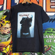 Load image into Gallery viewer, Y2K Batman The Dark Knight Joker " Why So Serious?" Tee Size Small