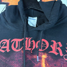 Load image into Gallery viewer, Bathory Hammerheart Hoodie Size Medium