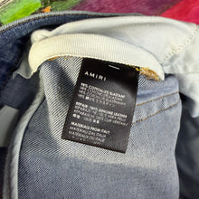 Load image into Gallery viewer, Amiri MX1 Distressed Blue Jeans Size 32”