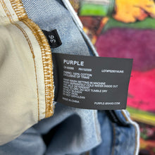 Load image into Gallery viewer, Purple B026 Bootcut Jeans Size 36”
