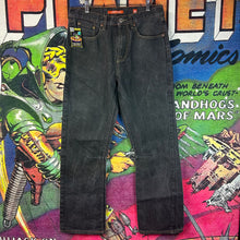 Load image into Gallery viewer, Y2K Ed Hardy ‘Death Before Dishonor’ Embroidered Baggy Jeans Size 32”