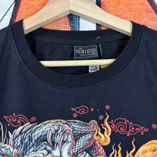 Load image into Gallery viewer, Y2K Tiger & Dragon Graphic Tee Size XL