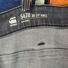 Load image into Gallery viewer, G-Star 3D Zip Knee Jeans Size 38"
