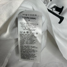 Load image into Gallery viewer, Alexander McQueen “MQUEEN” Tee Size Large