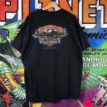 Load image into Gallery viewer, Harley Davidson 2009 Sturgis Skull Head W/ Wings Tee Size 2XL