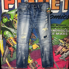 Load image into Gallery viewer, Cult of Individuality Distressed Denim Size 36”