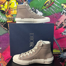 Load image into Gallery viewer, Dior B23 Beige Canvas Sneakers Size 45 / 12
