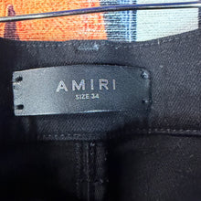 Load image into Gallery viewer, Amiri Distressed Skinny Jeans Size 34”