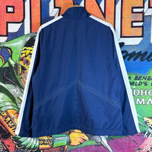 Load image into Gallery viewer, Y2K Navy and White Nike windbreaker Jacket Youth Large