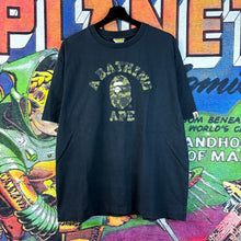 Load image into Gallery viewer, BAPE 1st Camo College Spell Out Tee Size Large