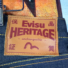 Load image into Gallery viewer, Evisu Heritage Kanji Script Denim Jeans Size 32”