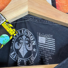 Load image into Gallery viewer, Y2K Affliction Live Fast Distressed Tee Size XL