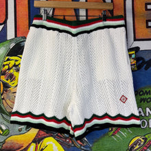 Load image into Gallery viewer, NWT Casablanca Chevron Cotton Crotch Shorts Size Large