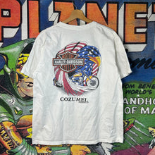 Load image into Gallery viewer, Y2K Harley Davidson Cozumel Mexico Tee Size Large
