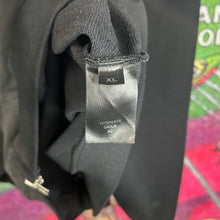 Load image into Gallery viewer, VETEMENTS Black Oversized Zip-Up Hoodie Size XL