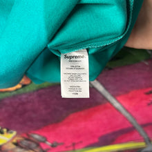 Load image into Gallery viewer, Supreme Small Box Logo Teal Tee Size Medium