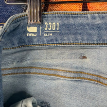 Load image into Gallery viewer, G-Star 3301 Slim Jeans Size 32"