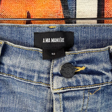 Load image into Gallery viewer, A Ma Maniére Distressed Skinny Jeans Size 32