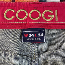 Load image into Gallery viewer, Y2K Coogi Winged Embroidered Pants Size 34"