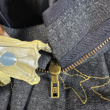 Load image into Gallery viewer, Louis Vuitton FW24 Arabesque Embroidered Denim Pants Ready-To-Wear 1AFX97 Size 34"