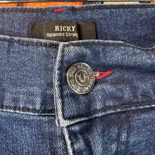 Load image into Gallery viewer, True Religion Men’s Ricky Relaxed Straight Jeans Size 36”
