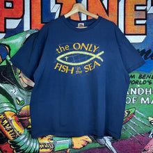 Load image into Gallery viewer, Y2K The Only Fish In The Sea Jesus Tee Size 2XL