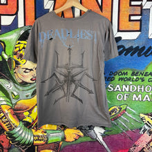 Load image into Gallery viewer, Y2K Deadliest Grunge Skull & Cross Tattoo Style Thrashed Tee Size
