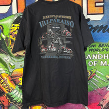 Load image into Gallery viewer, Vintage 05’ Harley Davidson Valparaiso Indiana Tee Size XL