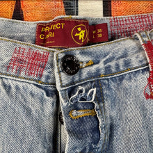 Load image into Gallery viewer, Project Capri Distressed Denim Jeans Size 38"