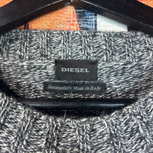 Load image into Gallery viewer, Diesel Distressed Knit Sweater Size Medium