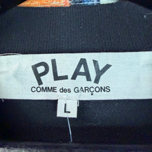 Load image into Gallery viewer, CDG PLAY Black Polo Shirt Size Large