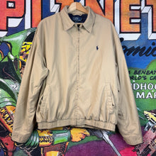 Load image into Gallery viewer, Polo Ralph Lauren Beige Harrington Jacket Size Large