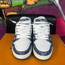 Load image into Gallery viewer, Louis Vuitton Trainer Sneaker Denim Size 5 / 5.5
