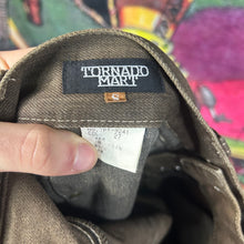 Load image into Gallery viewer, Tornado Mart Brown Flare Denim Size 30”