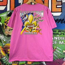Load image into Gallery viewer, Y2K Harely-Davidson " Baton Rouge" Tee Size Large