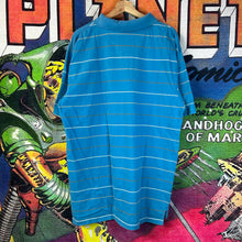 Load image into Gallery viewer, Y2K LRG Striped Blue Polo Size 2XL