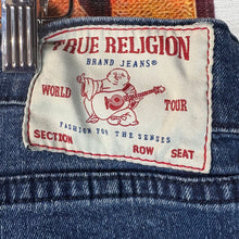 Load image into Gallery viewer, True Religion Men’s Ricky Relaxed Straight Jeans Size 36”