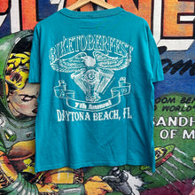 Load image into Gallery viewer, Vintage 90’s Biketober Fest Women’s Tee Size Medium
