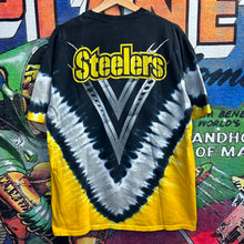 Load image into Gallery viewer, Y2K Pittsburgh Steelers Tie Dye Tee Size XL