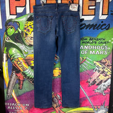 Load image into Gallery viewer, True Religion Men’s Ricky Relaxed Straight Jeans Size 36”