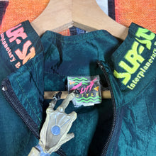 Load image into Gallery viewer, Vintage 90’s Surf Style Interplanetary Body Gear WindBreaker Jacket Size XL