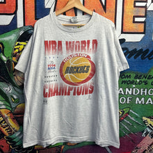 Load image into Gallery viewer, Vintage 90’s 94’ Houston Rockets NBA Finals Champions Tee Size XL