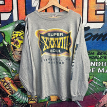 Load image into Gallery viewer, Y2K 04’ SuperBowl 37 Long Sleeve Tee Size 2XL